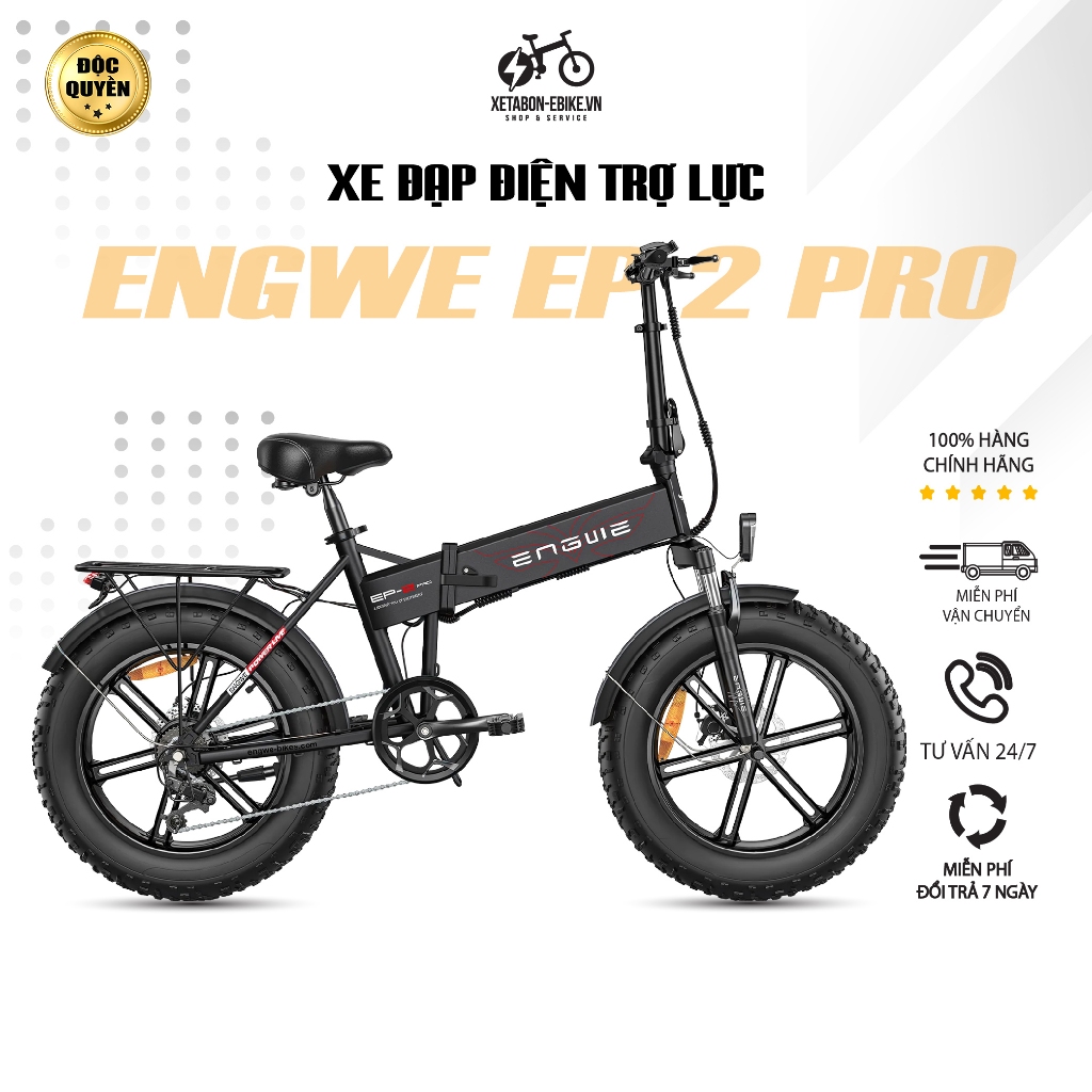 Xe đạp điện trợ lực ENGWE EP-2 Pro ,dáng thể thao động cơ 750W mạnh mẽ - Hàng chính hãng bảo hành 12 tháng.