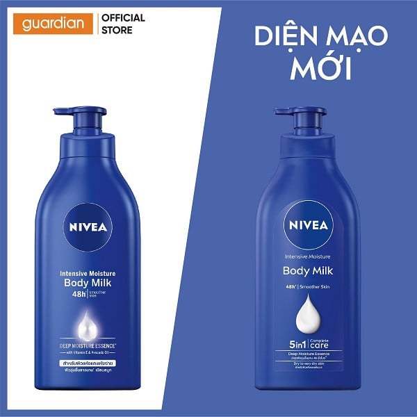 Sữa Dưỡng Thể Nivea Dưỡng Ẩm Chuyên Sâu Intensive Moisture 550ml