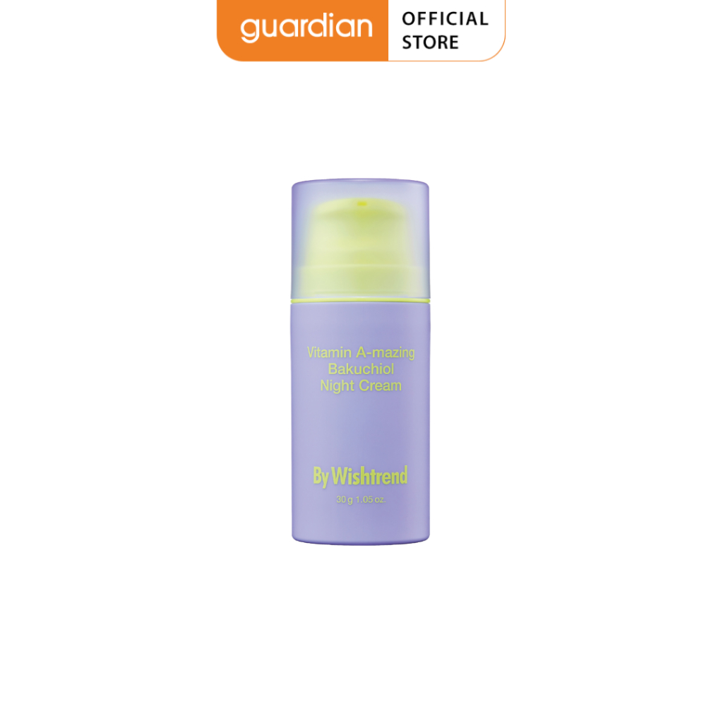 Kem Dưỡng Ban Đêm By Wishtrend Vitamin A-Mazing Bakuchiol Night Cream 30gr