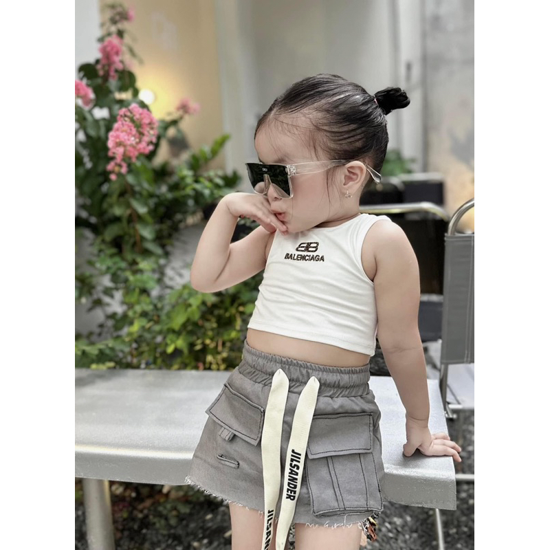 Set váy dễ thương cho bé gái