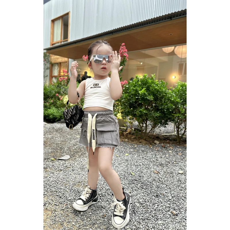 Set váy dễ thương cho bé gái