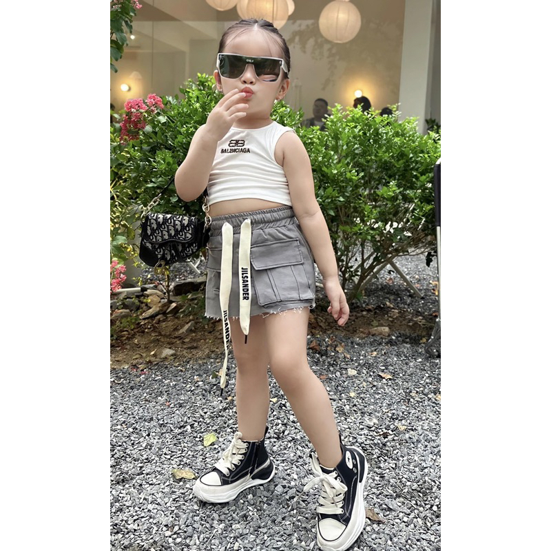 Set váy dễ thương cho bé gái