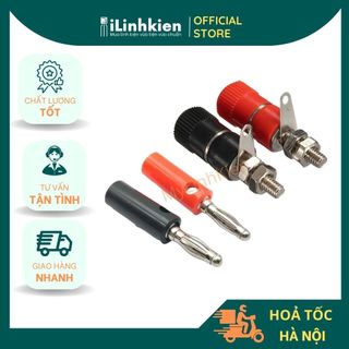 Jack nối đực - cái combo 2 đôi JS910 và bắp chuối