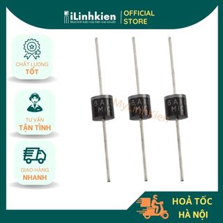 Diode 6a10 10a10 20a10 diode chỉnh lưu 1000v chất lượng cao.