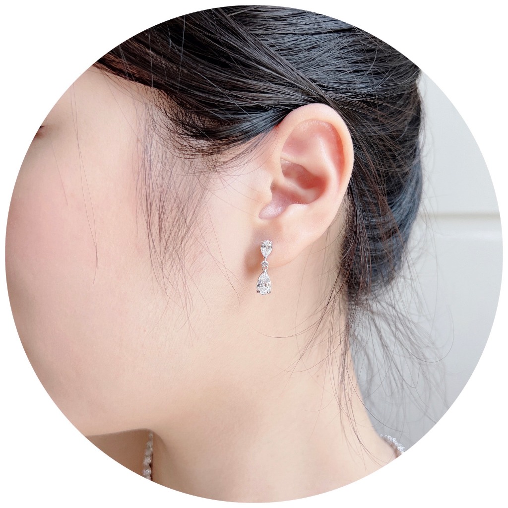 Set Tennis Deluxe Gồm Vòng cổ + Bông Tai