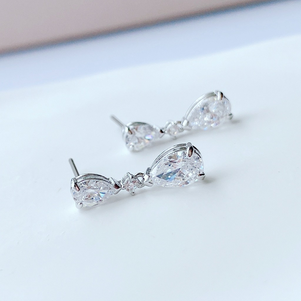 Set Tennis Deluxe Gồm Vòng cổ + Bông Tai