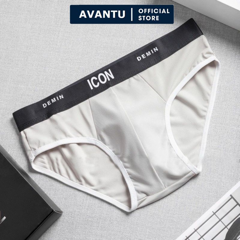 Quần Lót Nam Thun lạnh ICON Co Giãn 4 Chiều, Quần Sịp Nam Tam Giác Chất Siêu Mềm Mại Thoáng Mát SIC01 - AVANTU