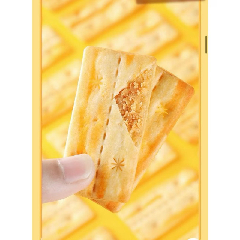 Bánh quy giòn có nhân NAZIBA 216g - Hongkong | Ăn vặt ngon rẻ Tano