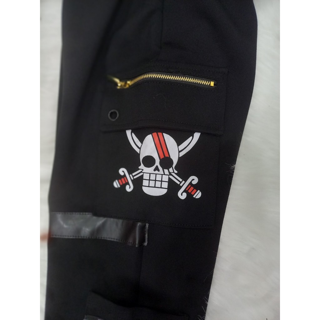 Quần dài bé trai jogger size đại  chất umi cao cấp hàn quốc túi hộp dây kéo in hình hải tặc từ20-40 kg lovelykid97.store