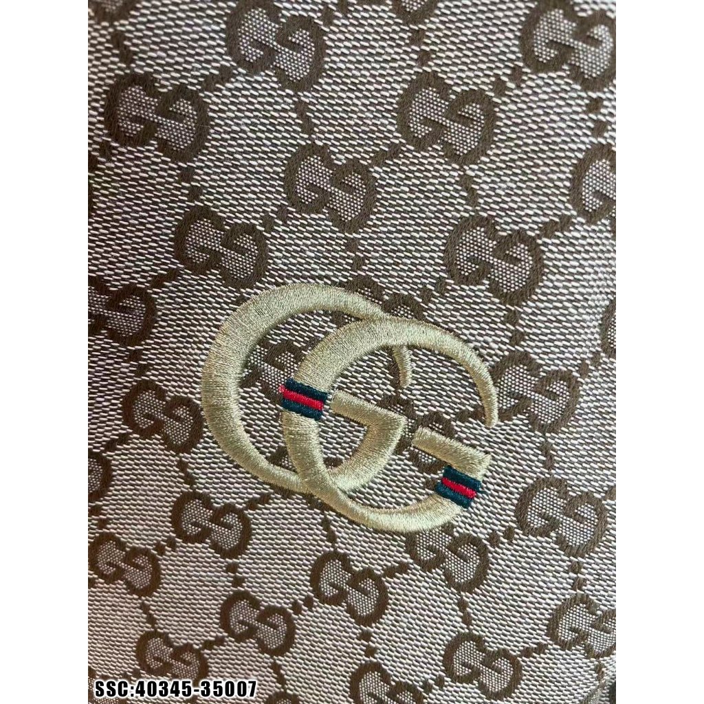 🔥Hot🔥Áo khoác bomber Gucci monogram logo thêu bo cổ hot trend Nam nữ Thu Đông 2023