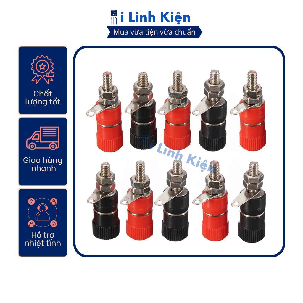 Đôi jack bắp chuối cái 4mm