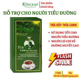 Trà dây thìa canh kingkao tiểu đường hỗ trợ tiểu đường đường huyết cao