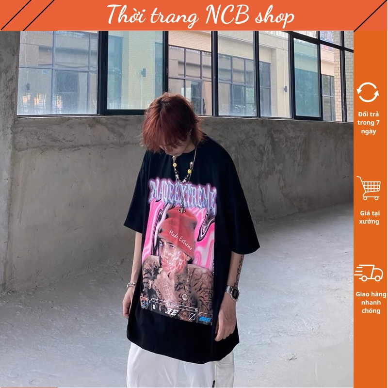 Áo phông nam nữ , áo thun nam nữ đẹp form rộng , chất vải cotton co giãn 4 chiều mặc thoáng mát