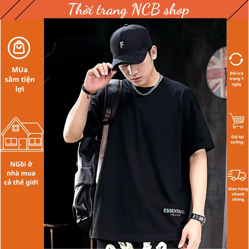 Áo phông nam, áo thun nam form rộng , in chữ 7 màu , chất vải cotton co giãn 4 chiều mặc thoáng mát