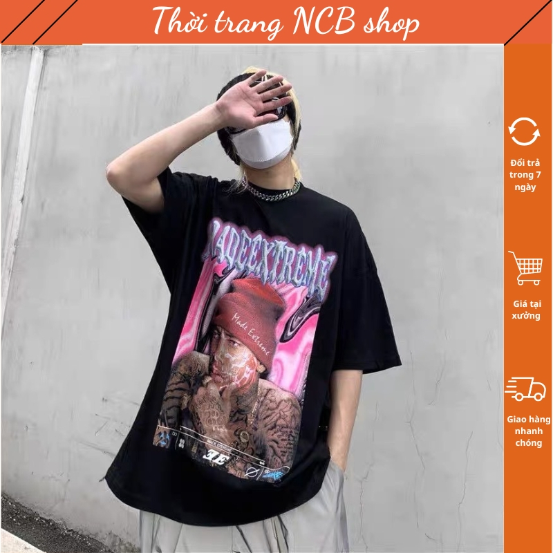 Áo phông nam nữ , áo thun nam nữ đẹp form rộng , chất vải cotton co giãn 4 chiều mặc thoáng mát