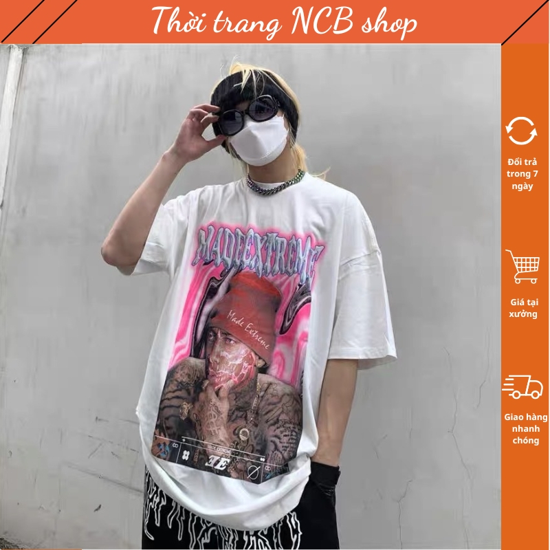 Áo phông nam nữ , áo thun nam nữ đẹp form rộng , chất vải cotton co giãn 4 chiều mặc thoáng mát