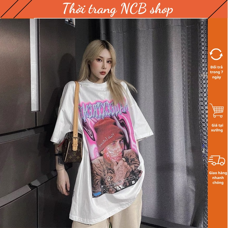 Áo phông nam nữ , áo thun nam nữ đẹp form rộng , chất vải cotton co giãn 4 chiều mặc thoáng mát