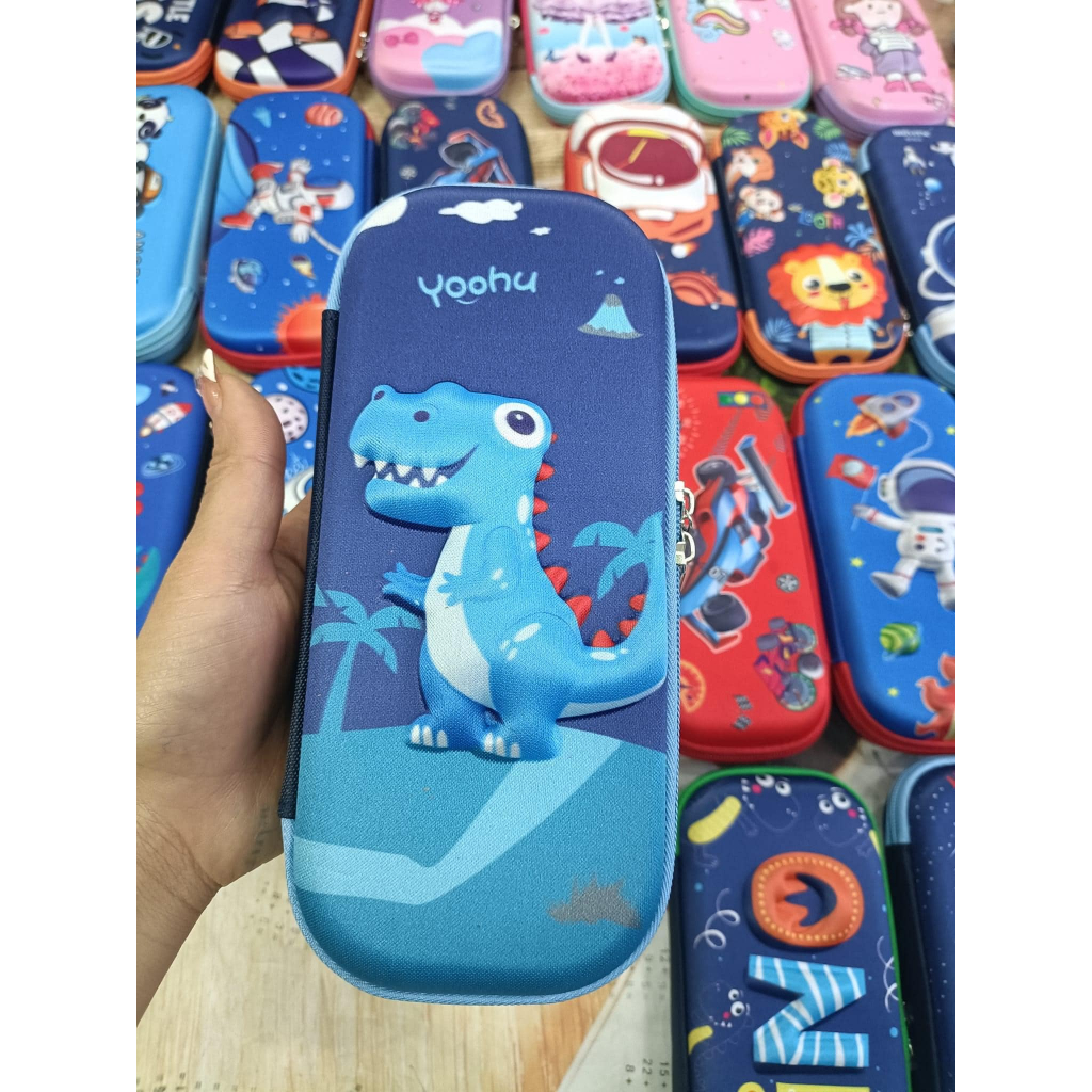 Hộp bút 3D In Nổi Hoạt Hình Nhiều Mẫu Dễ Thương Cho Bé Trai và Bé Gái đẹp lắm Mấy bé  nhìn mà mê luôn