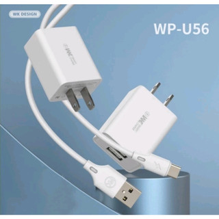 Bộ củ sạc hỗ trợ sạc nhanh wekome wp-u56 dành cho mọi điện thoại