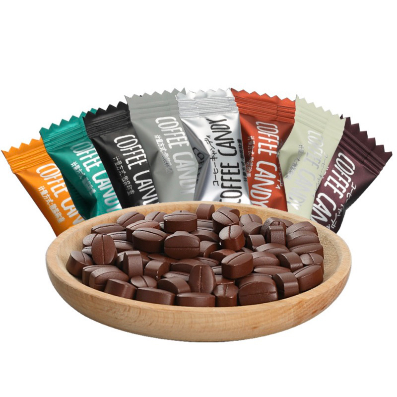 100g kẹo cafe không đường giảm cân coffe candy pamirte