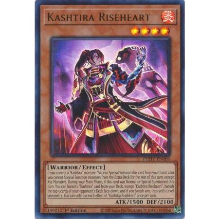 Thẻ bài Kashtira Riseheart - PHHY-EN006 - Ultra Rare 1st Edition