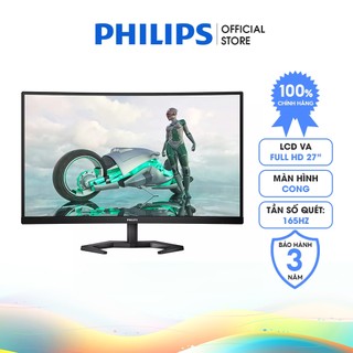 Màn hình Gaming cong Philips 27M1C3200VL/74 27 inch I Full HD I VA I 165Hz I Bảo hành 3 năm