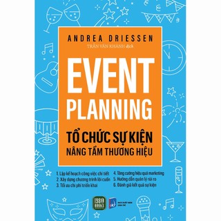Sách - Event Planning Tổ Chức Sự Kiện Nâng Tầm Thương Hiệu