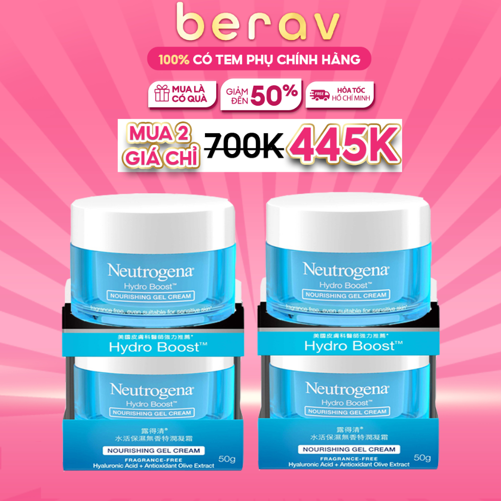 Kem Dưỡng Ẩm Cấp Nước Neutrogena Hydro Boost Water Gel Mini 15g