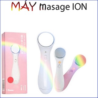 máy massage mặt mini ion thư giãn chống lão hoá