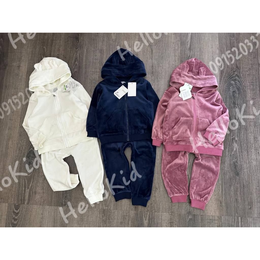 Bộ nhung mũ tai allbasic cho bé