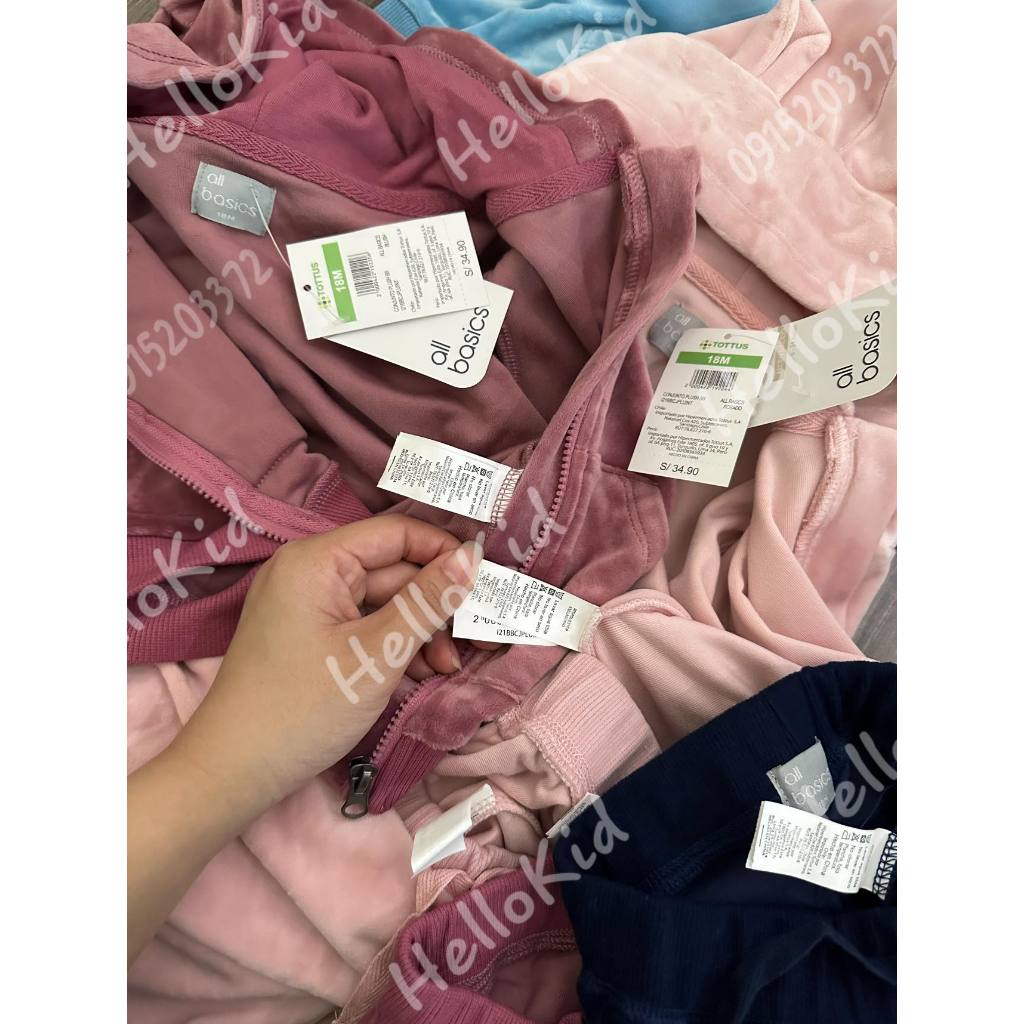 Bộ nhung mũ tai allbasic cho bé