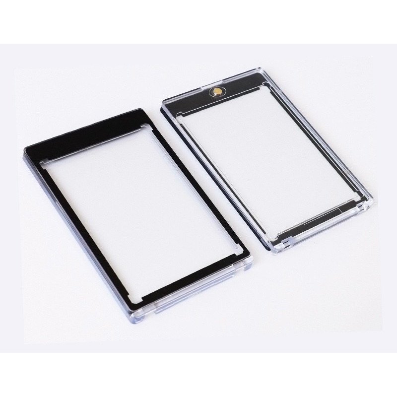 One Touch (Magnetic Card Holder) P.Y.P viền đen 35PT chống UV - Khay đựng bảo quản, trưng bày thẻ bà