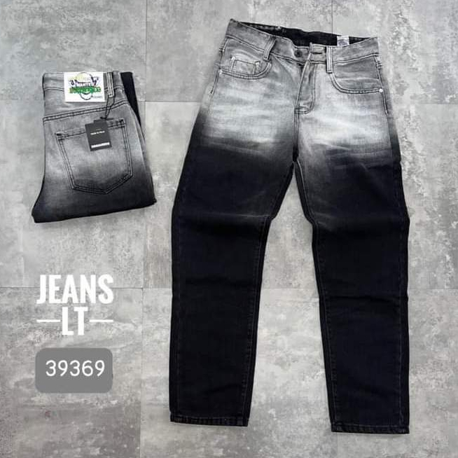 Quần jean nam mẫu mới loang màu vải bò dày dặn trẻ trung chuẩn form thời trang