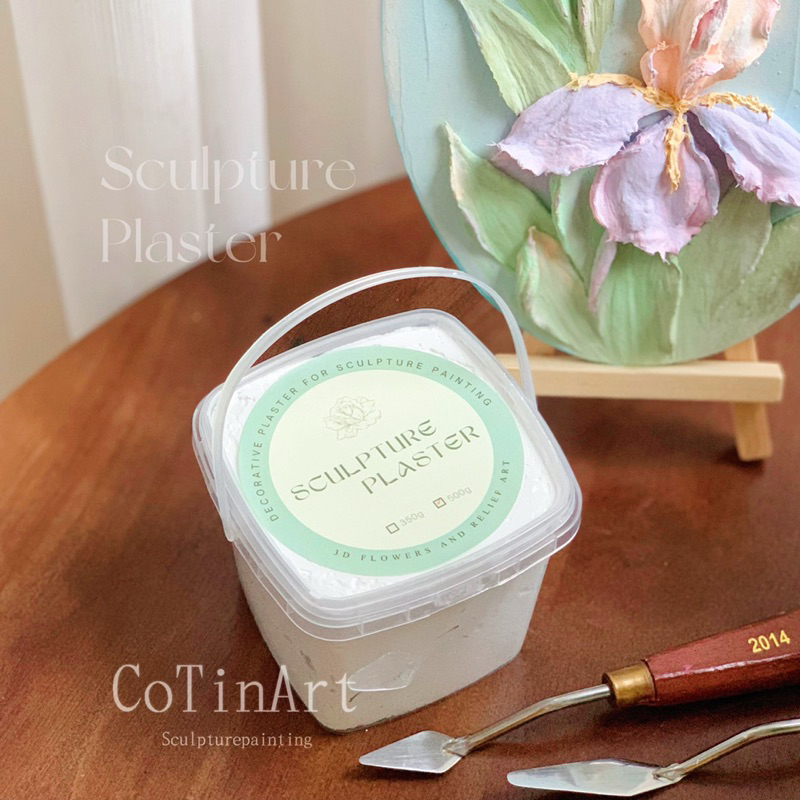 Thạch cao vẽ điêu khắc | Sculpturepainting Plaster 500g