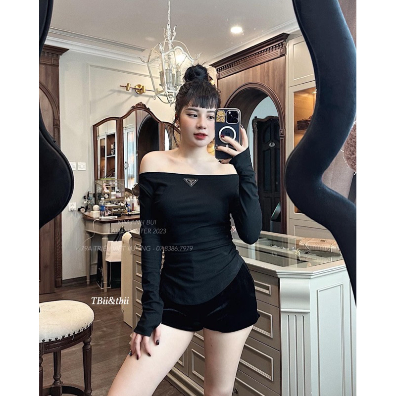 Áo thun tag tam giác ngực hàng loại 1