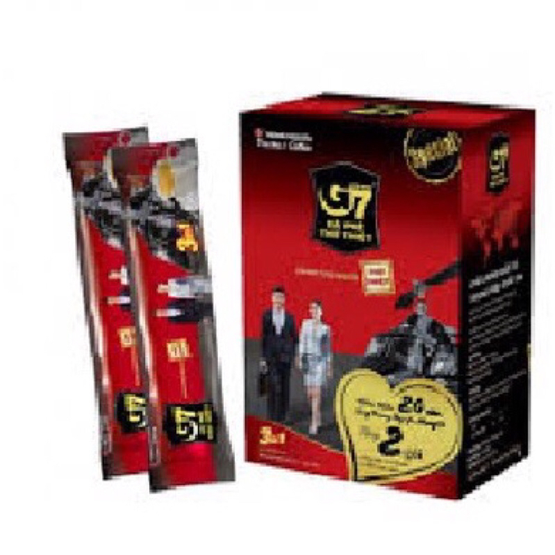 2 Hộp cafe g7 3in1 thơm ngon