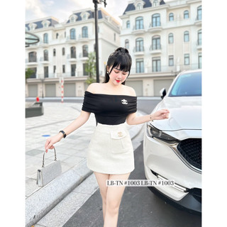 Chân váy dạ chane quần trong