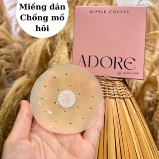  Miếng dán ngực chống mồ hôi bằng silicone, miếng dán nhũ hoa Adore cao cấp