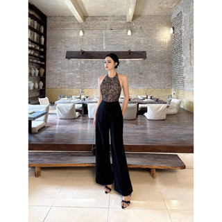 | chic studio | - jumpsuit yếm dự tiệc sang trọng - matgari jumpsuit