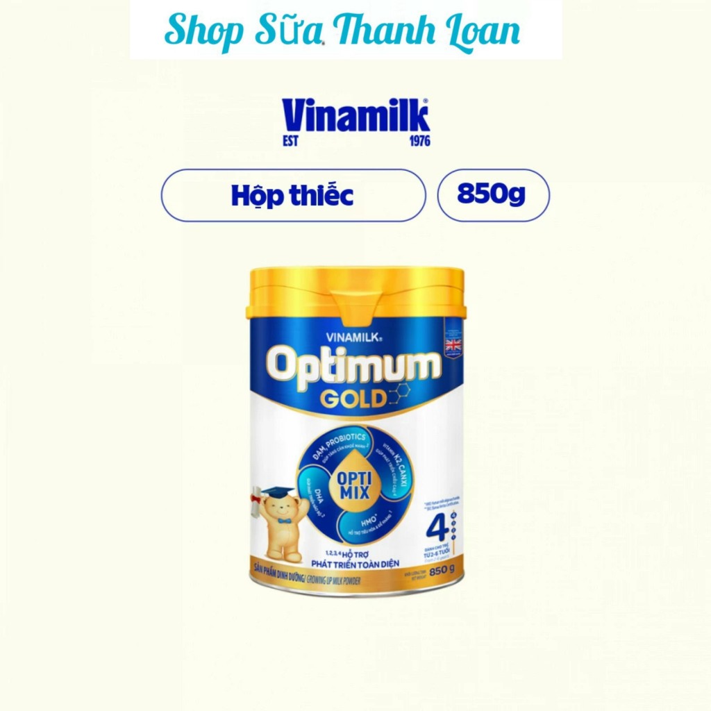 Sữa Bột Optimum MIX Gold 4 850g .