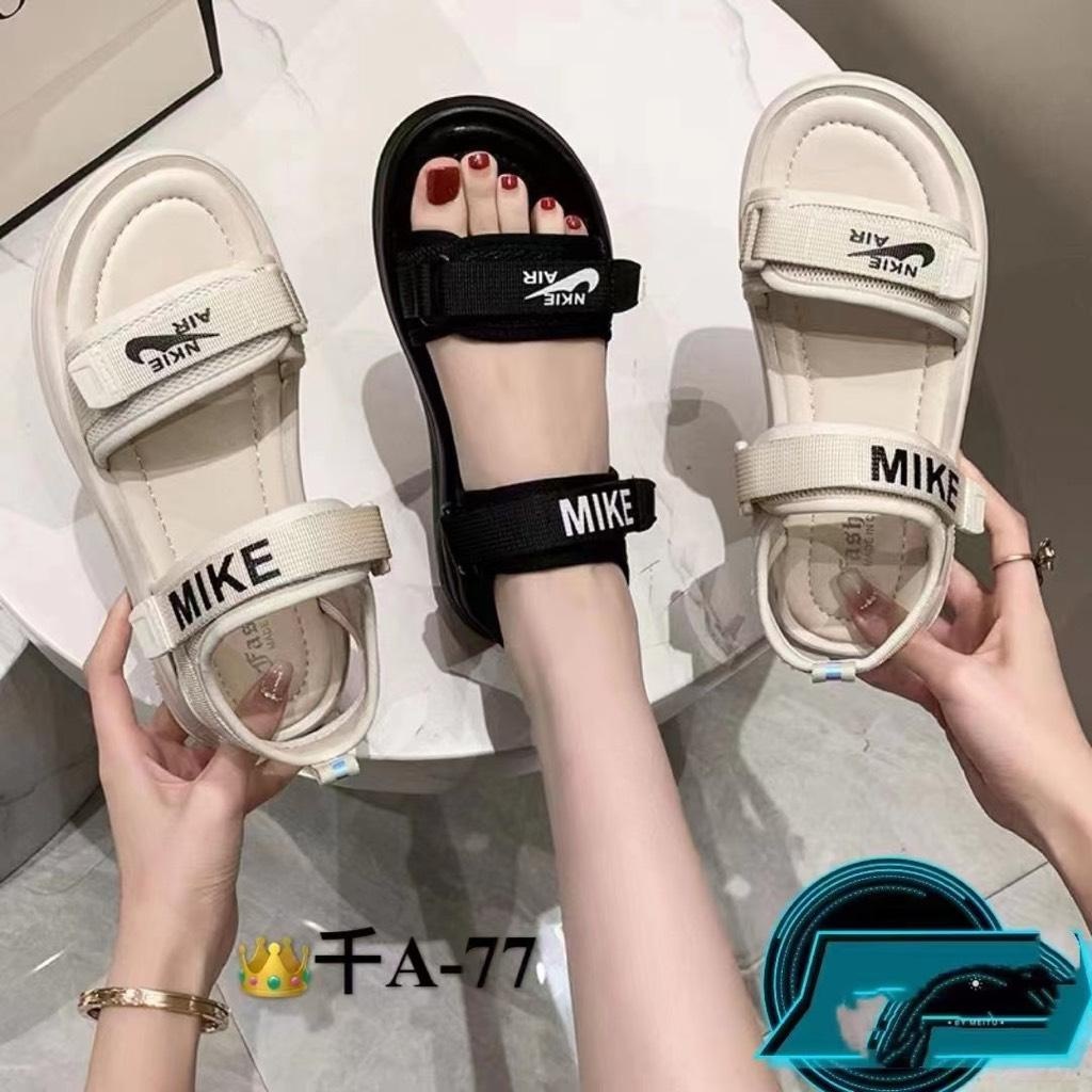 Sandal nữ quai dán, dép quai hậu đi học hot 2023 , Sandal nữ 2 quai dán, chất da mềm và êm chân