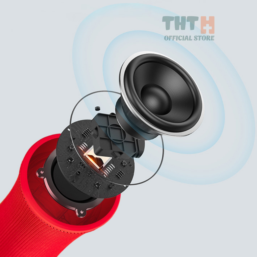 Loa BLUETOOTH BS56 âm thanh HIFI chính hãng ánh sáng theo nhạc RGB bảo hành 12 tháng