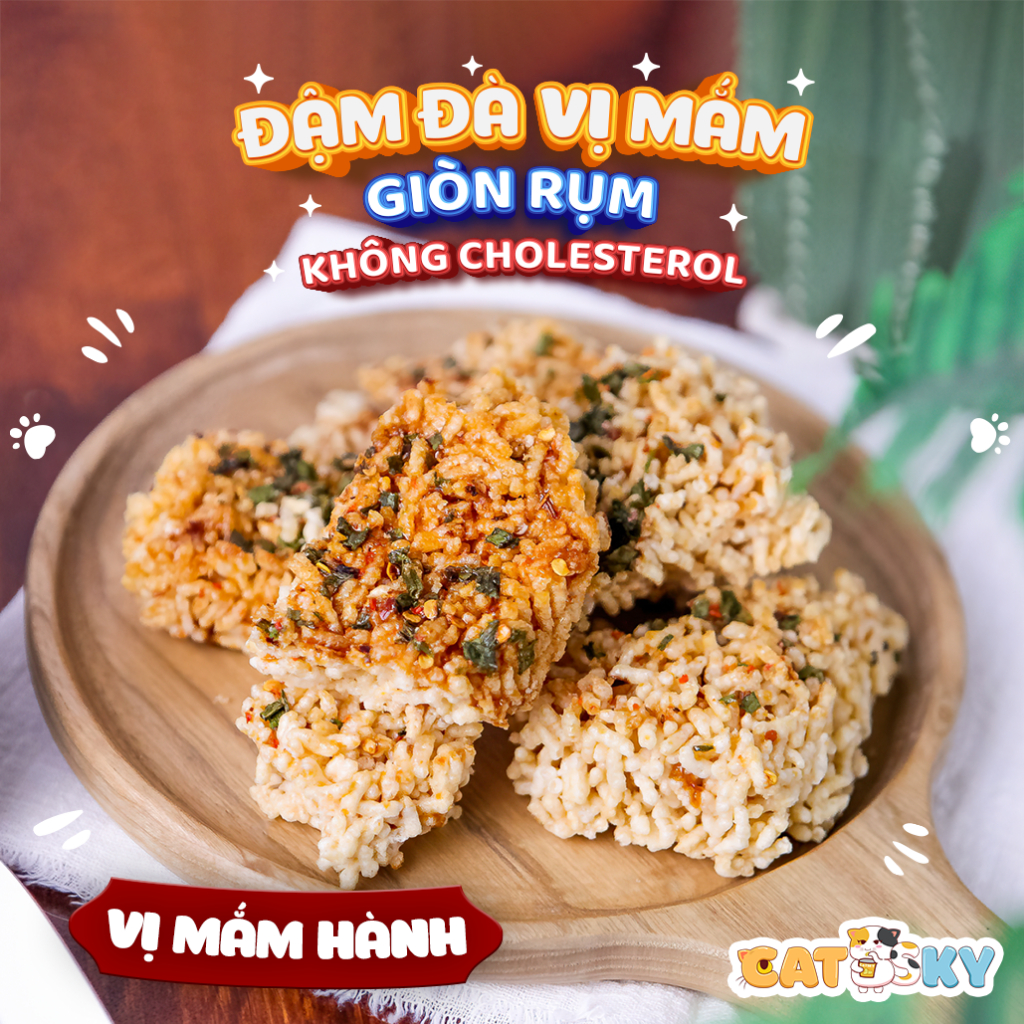 Cơm Cháy CATSKY FOOD đồ ăn vặt phân phối