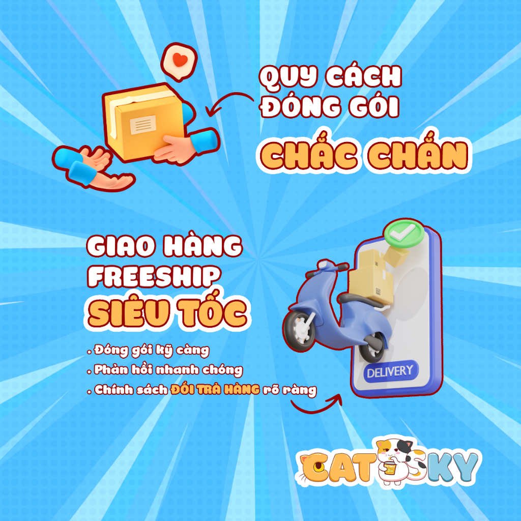 Cơm Cháy CATSKY FOOD đồ ăn vặt phân phối