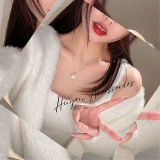 Dây chuyền hình hoa trà đơn giản siêu dễ thương cho nàng - HN55