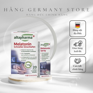 Viên uống hỗ trợ giấc ngủ Melatonin Altapharma giảm mất ngủ, hỗ trợ thần kinh, dễ ngủ
