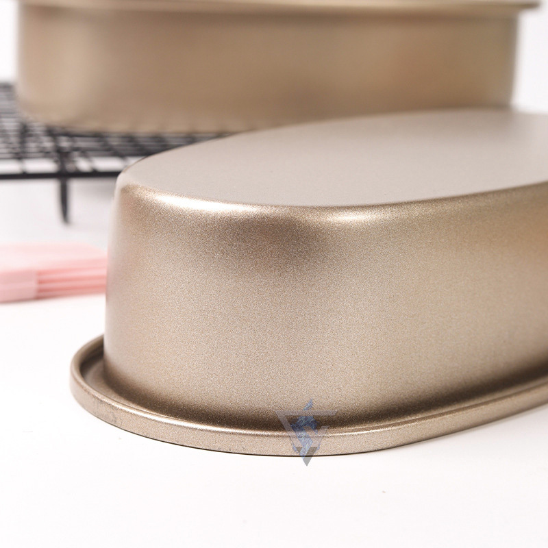 Khuôn bánh oval làm bánh mì hoa cúc chống dính, để bánh, khuôn nhôm làm bánh hình ovan giá rẻ