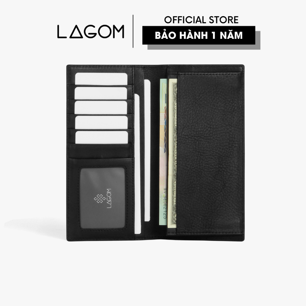 Ví dài nam nữ da thật LAGOM - Epi Long Wallet