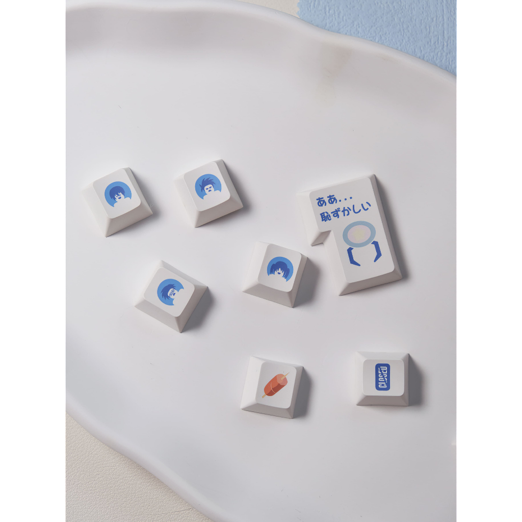 Bộ nút bàn phím cơ | Keycap Cherry WUKDS Male High School