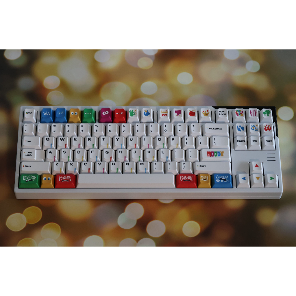 Bộ nút bàn phím cơ | Keycap WUKDS MOODY | PBT Dyesub